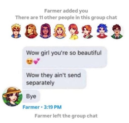 Farmer group chat